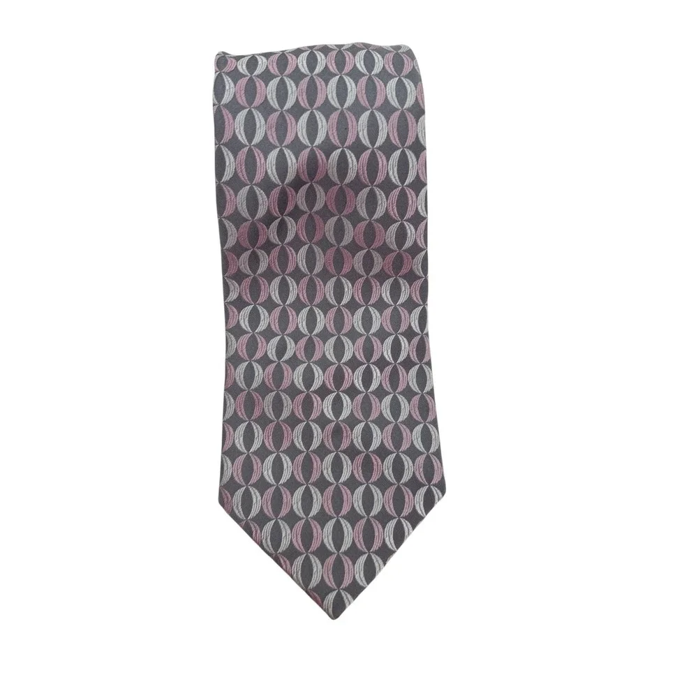 Paul Fredrick Kenneth Leonard Jerry Garcia Silk Geometric Pattern‎ Ties Lot